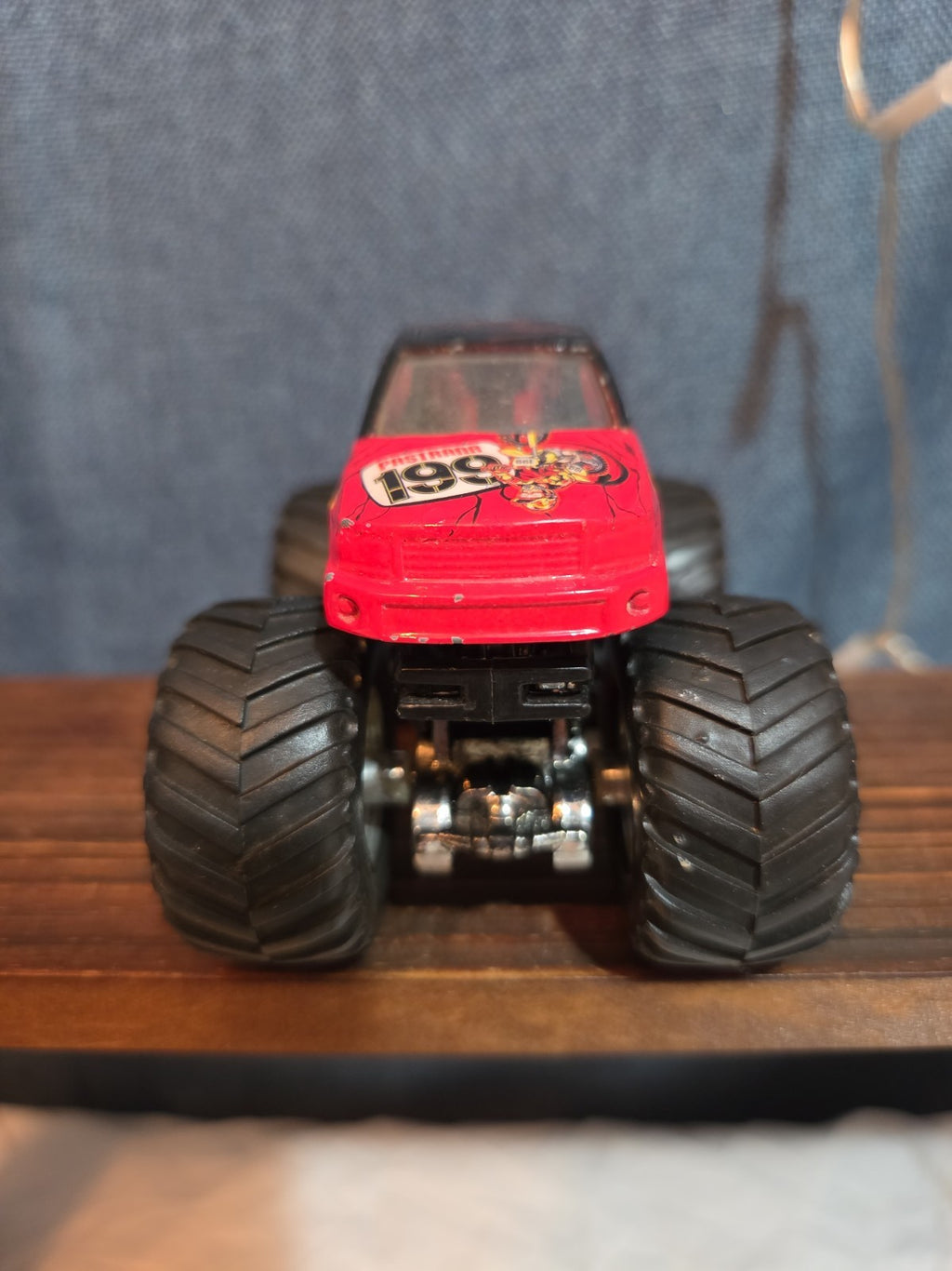 Hot Wheels Pastrana 1999 Monster Jam Red Diecast