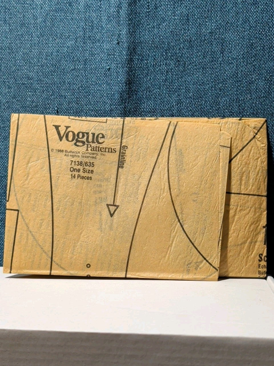Vogue 7138 Linda Carr Country Rabbit Bunny Pattern 1988 Stuffed Animal UNCUT
