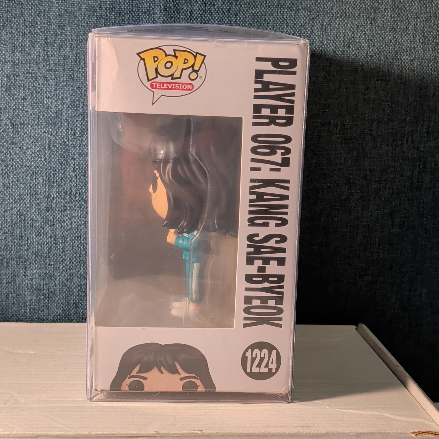 Funko Pop Squid Game Player 067 Kang Sae-Byeok 1224 Figure in Box with Protector