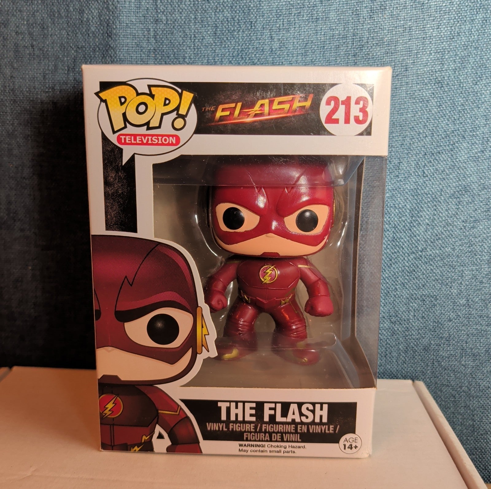 Funko Pop Television Vinyl DC Universe  The Flash #213 in Box with Protector
