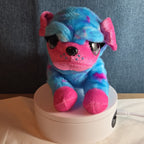 Zuru CoCo Surprise Neon Cone Poppy The Dog Blue & Pink Plush W/ Surprise Inside