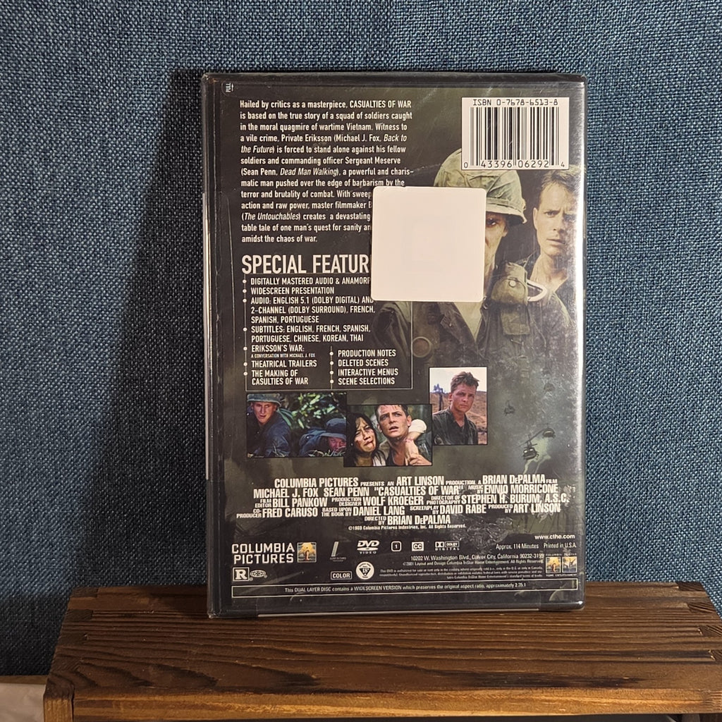 Columbia Pictures Casualties of War DVD