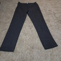 Calvin Klein Pants Womens M Black Slim Fit Ankle Stretch Elastic