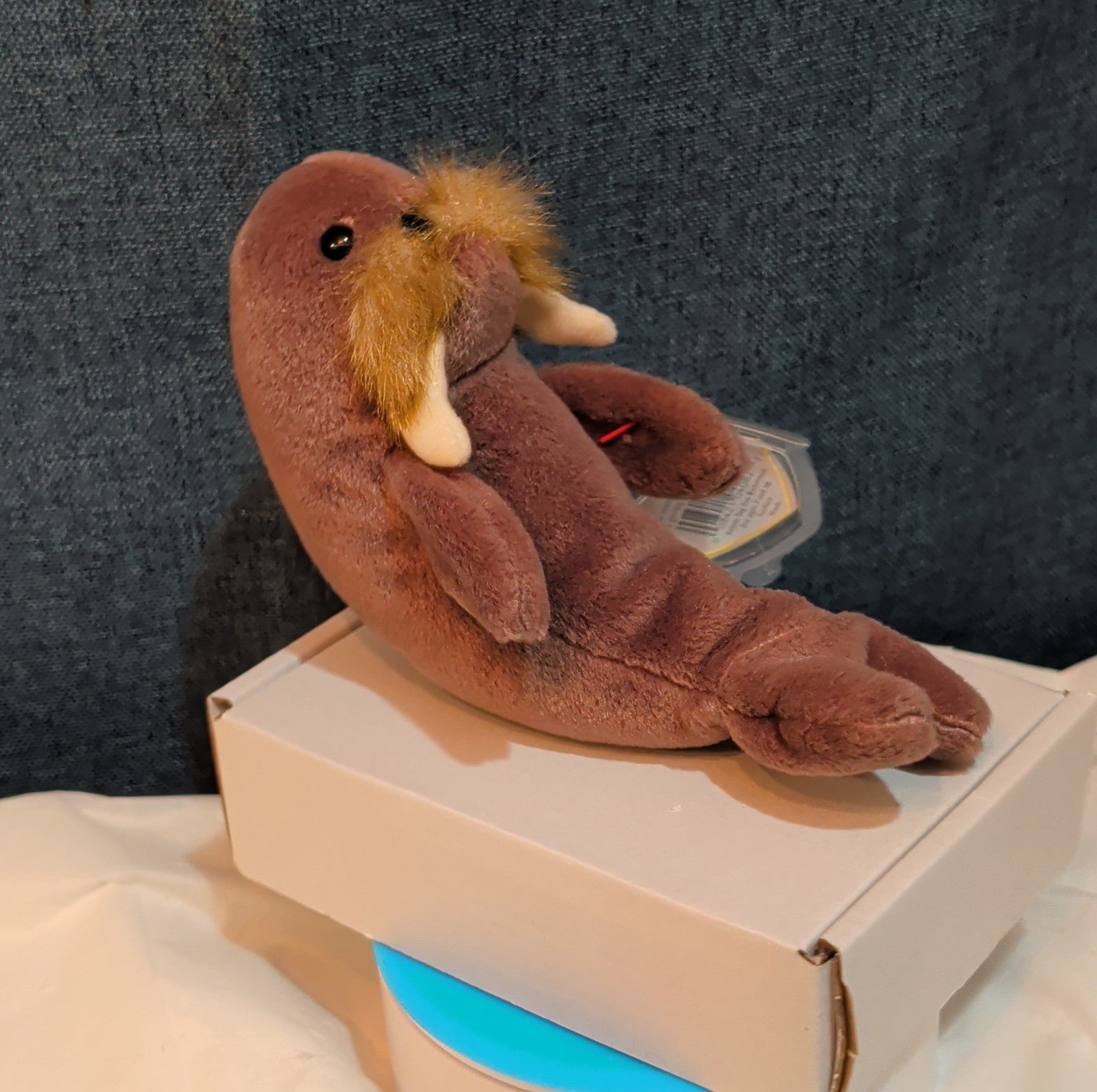 Ty Beanie Baby Jolly the Walrus 1996 Vintage Plush
