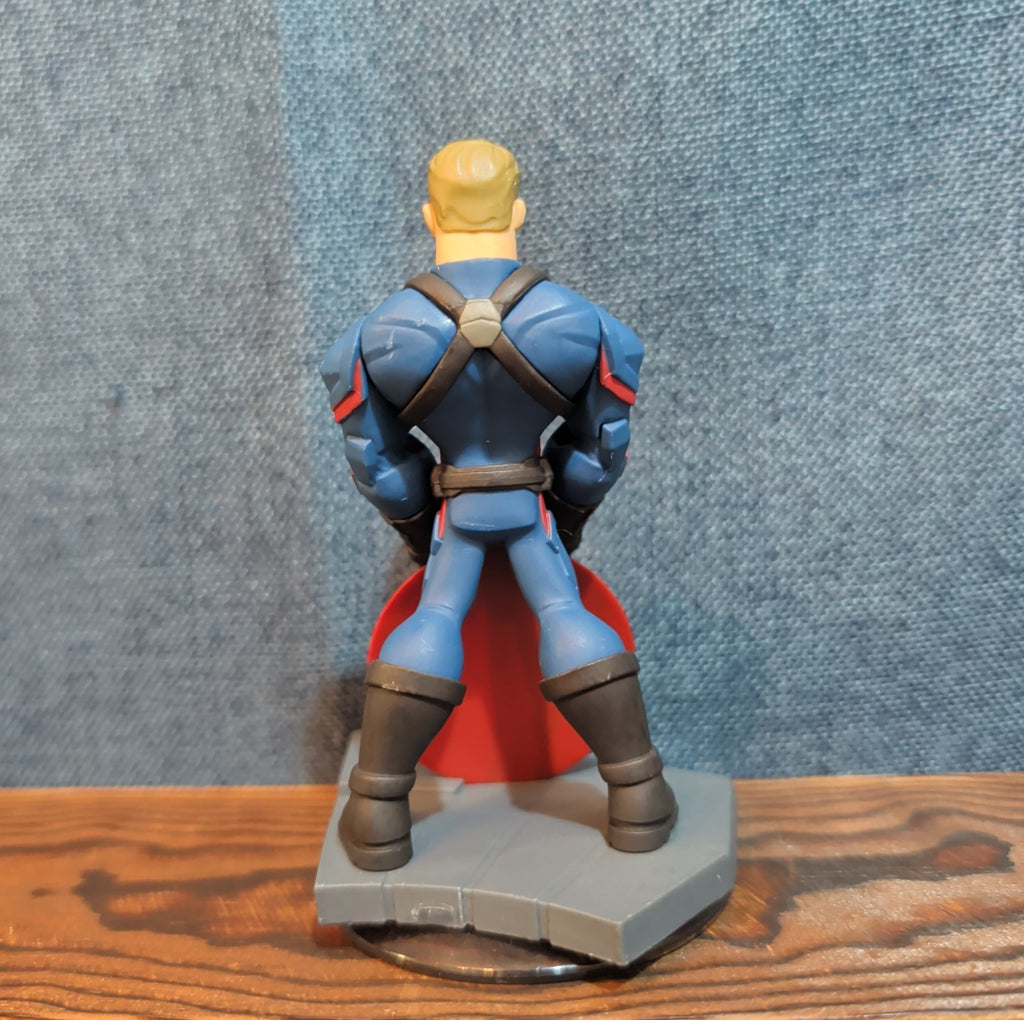 Disney Infinity 3.0 Captain America Unmasked PVC Figure Loose INF-1000229