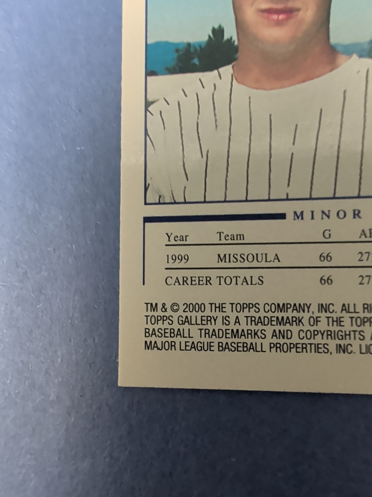 2000 Topps Gallery - Students of the Game Corey Myers #144 (RC)