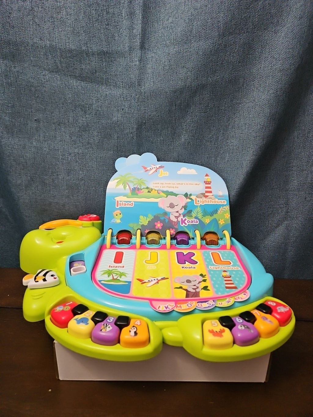 VTech Touch & Teach Sea Turtle | Interactive Learning Book Toy | Phonics & Music
