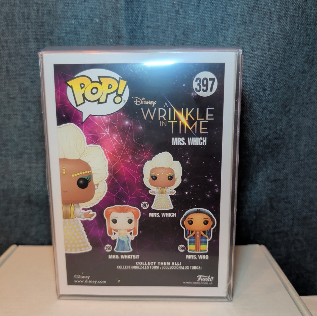 Funko Pop Disney A Wrinkle in Time Mrs. Which 397 Vaulted Vinyl Figure in Box