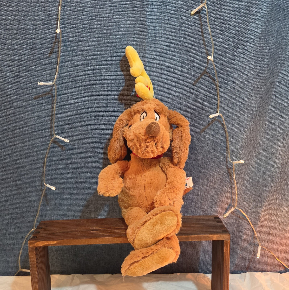 Aurora Dr Seuss Max Dog Grinch Antler Plush
