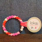 Lokai Breast Cancer Awareness Pink Silicone Bracelet Size S