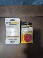2 Central Pneumatic Inline Spray Gun Filters | Water Trap 1/4" NPT | NOS 88224
