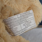 Avon 2010 Teddy Bear Plush Red Knit Heart Sweater Tan 9" Valentine