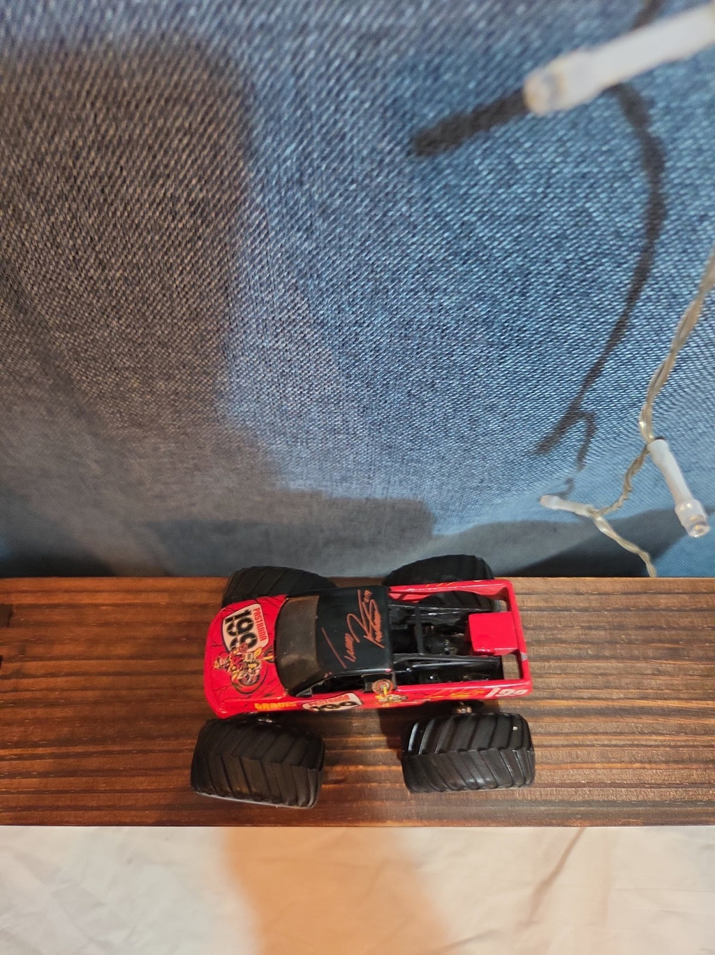 Hot Wheels Pastrana 1999 Monster Jam Red Diecast