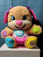 Fisher-Price Laugh & Learn Smart Stages Sis Puppy Interactive Plush Educational