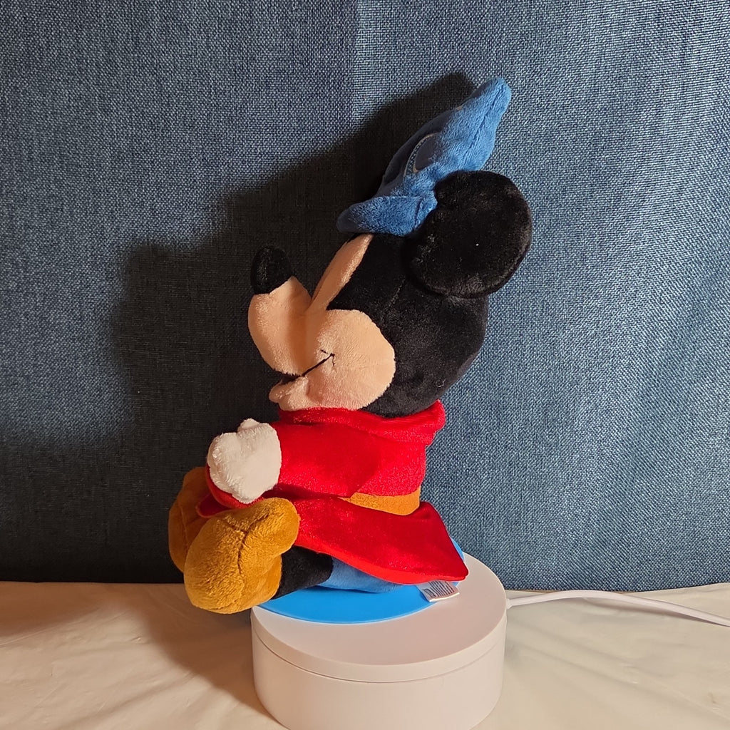 Disney Fantasia Sorcerer Mickey Mouse Plush 12" Theme Park