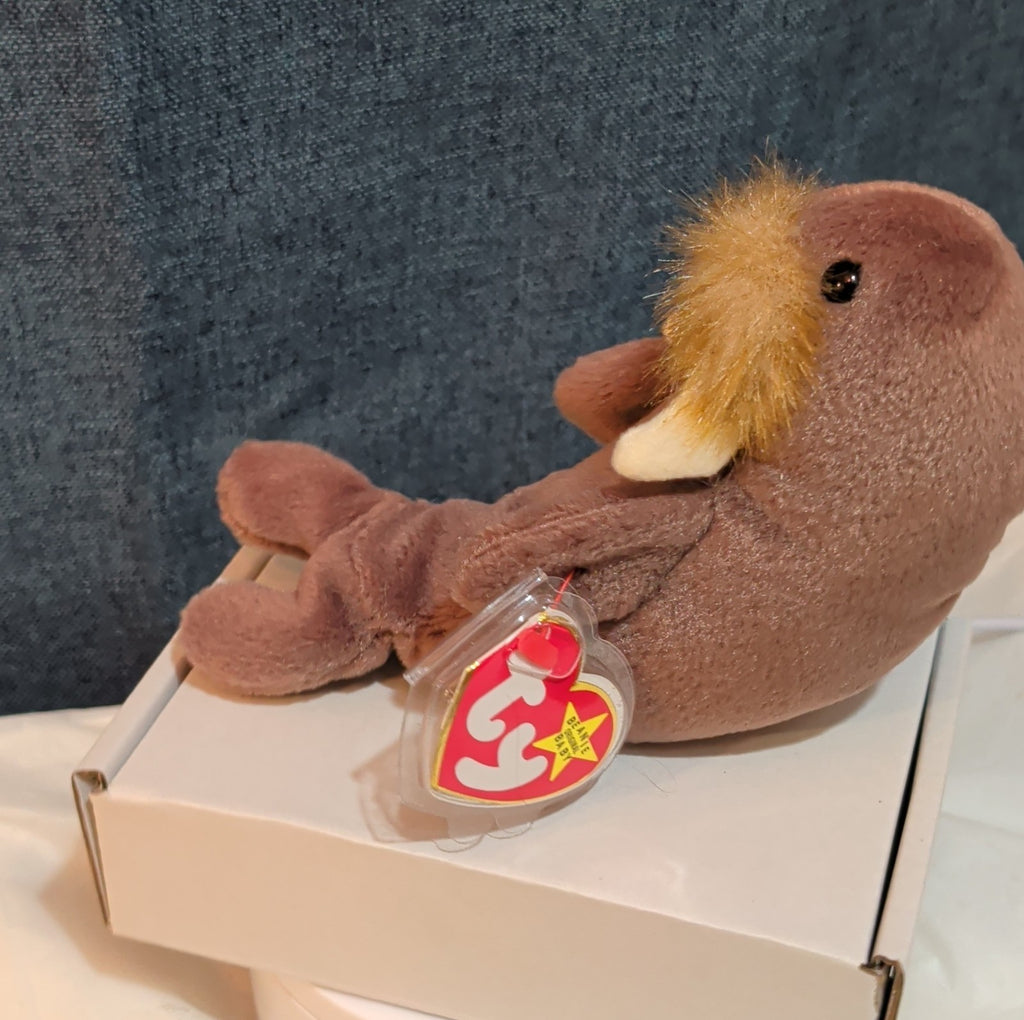 Ty Beanie Baby Jolly the Walrus 1996 Vintage Plush