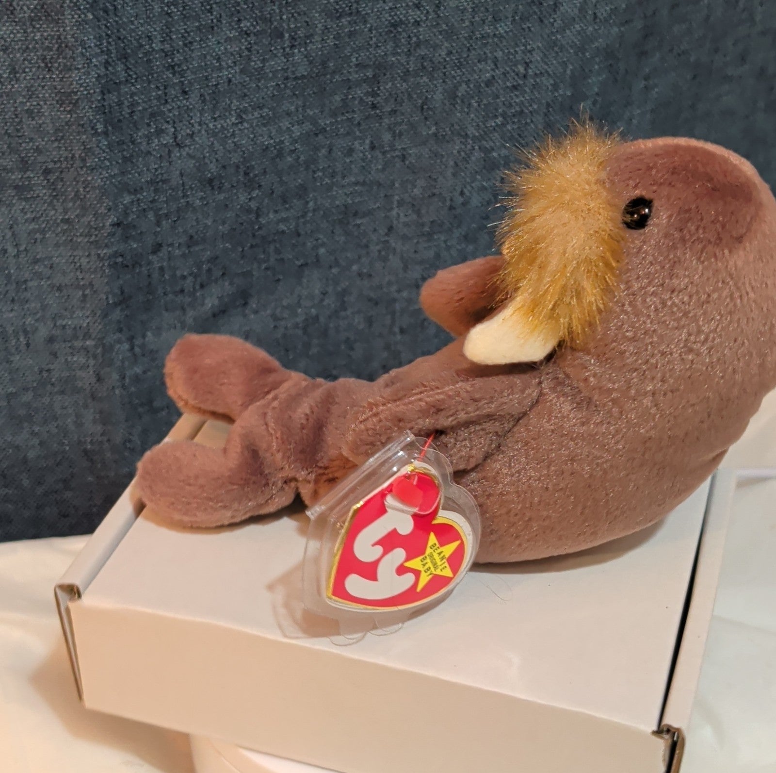 Ty Beanie Baby Jolly the Walrus 1996 Vintage Plush