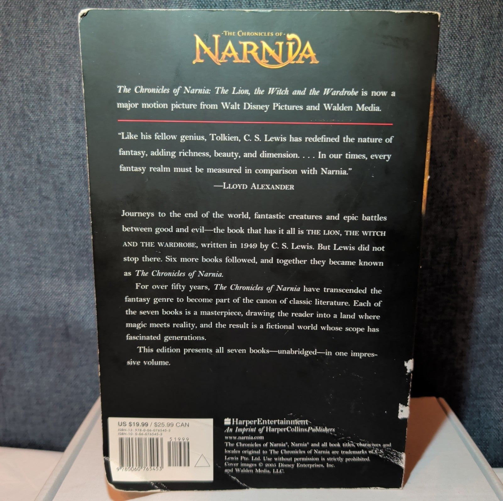 The Chronicles of Narnia Complete 7 Book Omnibus Paperback C.S. Lewis 2005