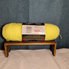 Red Heart Super Saver Pale Yellow 8oz Acrylic Yarn Worsted NWT E300