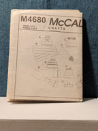 McCall’s M4680 Fleece Accessories Pattern Kids’ Hats Scarves Mittens | Uncut '04