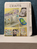 McCall's M4897 Nursery Decor Pattern 2005 Crib Organizer Diaper Stacker UNCUT