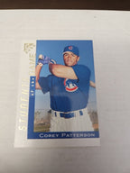 2000 Topps Gallery - Students of the Game Corey Patterson #122
