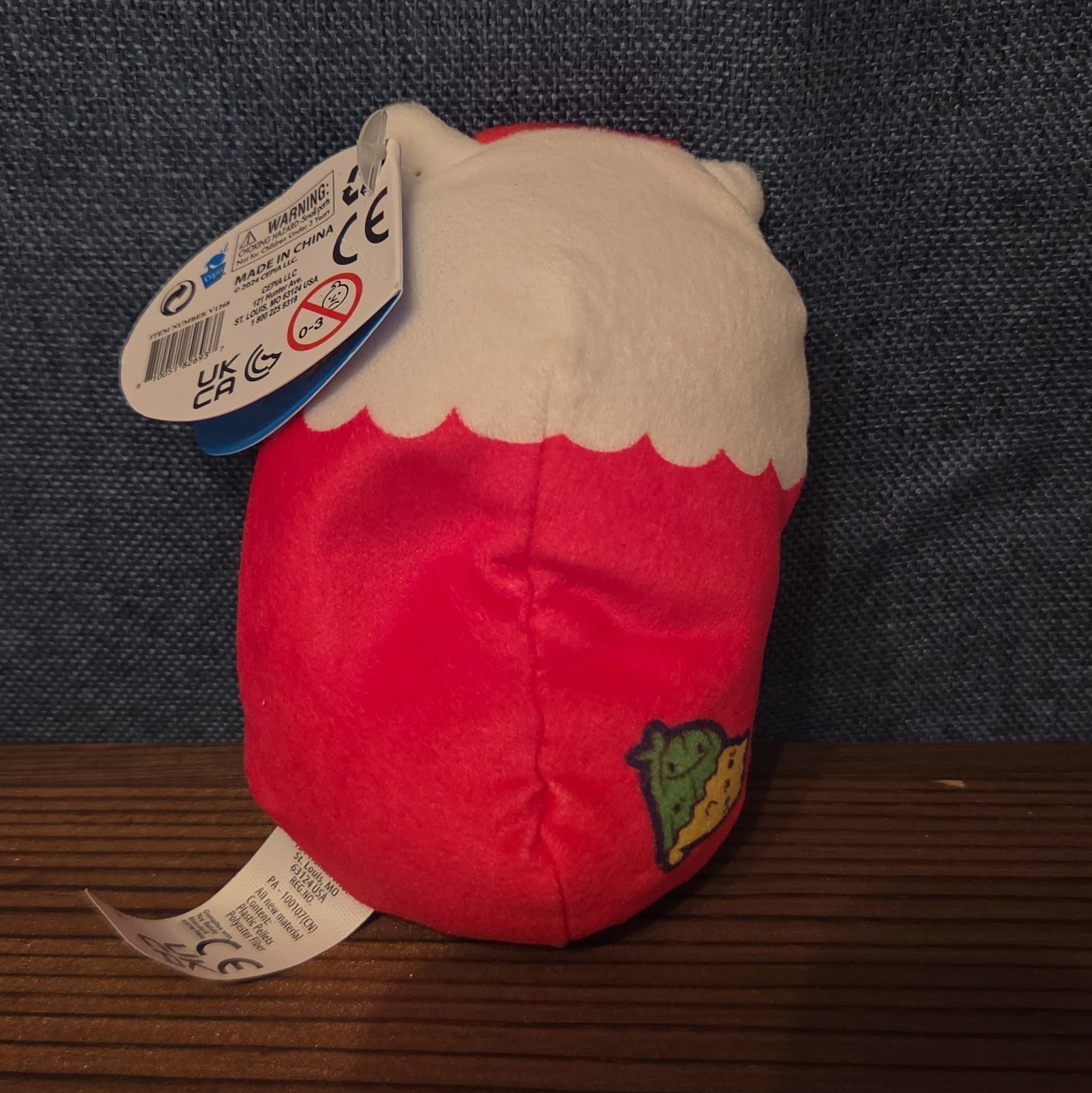Cats vs Pickles Pawberry Purr-fait #141 Bean Plush 4"