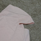 Blush Pink Midi Dress Full Zip Cutout Short Sleeve Bodycon XXL
