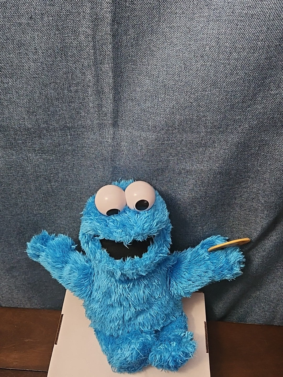 Sesame Street Cookie Monster Plush | 10” Hasbro Talking Figure with Cookie