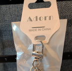 Adorn Beaded Phone Strap Charm Pearl Glass Crystal Y2K Keychain New Card