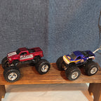 Hot Wheels Monster Trucks Race Bundle Crush Cars Diecast Y2K Mixed with Demo Car