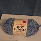 Premier Just Chenille Medley Yarn Navy Blue Lot 202 Bulky 5 Polyester