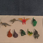 9 Mini Dinosaur Figures Box Set