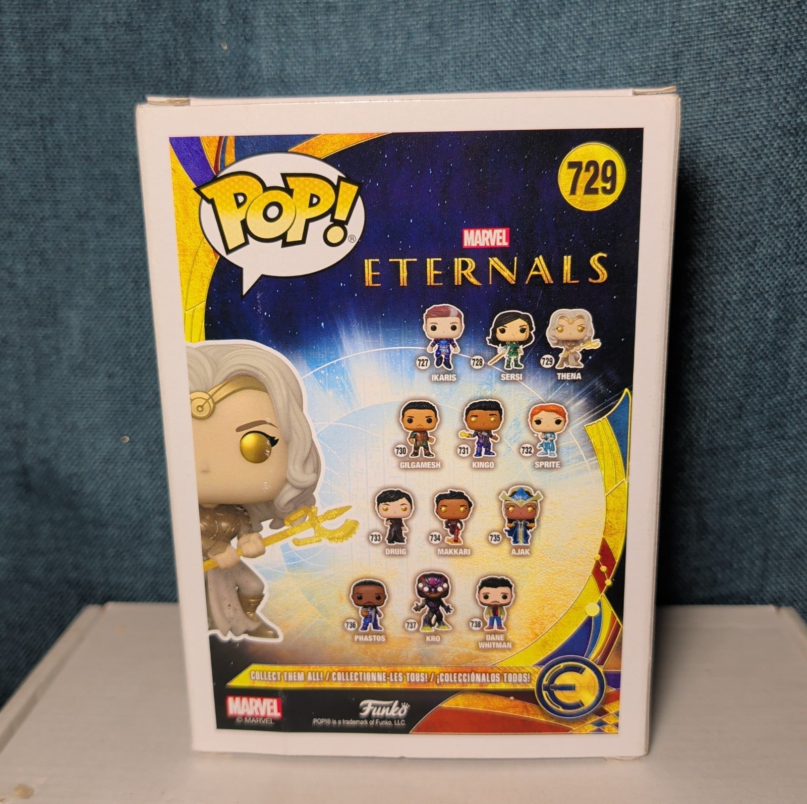 Funko POP! : Marvel Eternals #729 - Thena New in Box with Protector