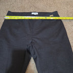 Calvin Klein Pants Womens M Black Slim Fit Ankle Stretch Elastic