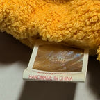 Ty Beanie Baby POOPSIE THE BEAR | 2001 Retired MWMT | Vintage Yellow Teddy Bear