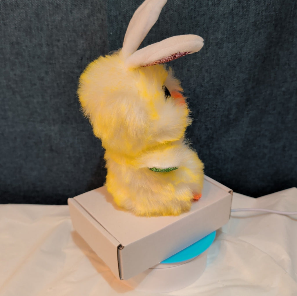Ty Beanie Boos Coop The Easter Chick Bunny Ears Plush 6" Glitter Eyes NWT
