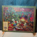 Vintage Lang Christmas Puzzle 500 pc Factory Sealed New Pop Up Easel Box 1982
