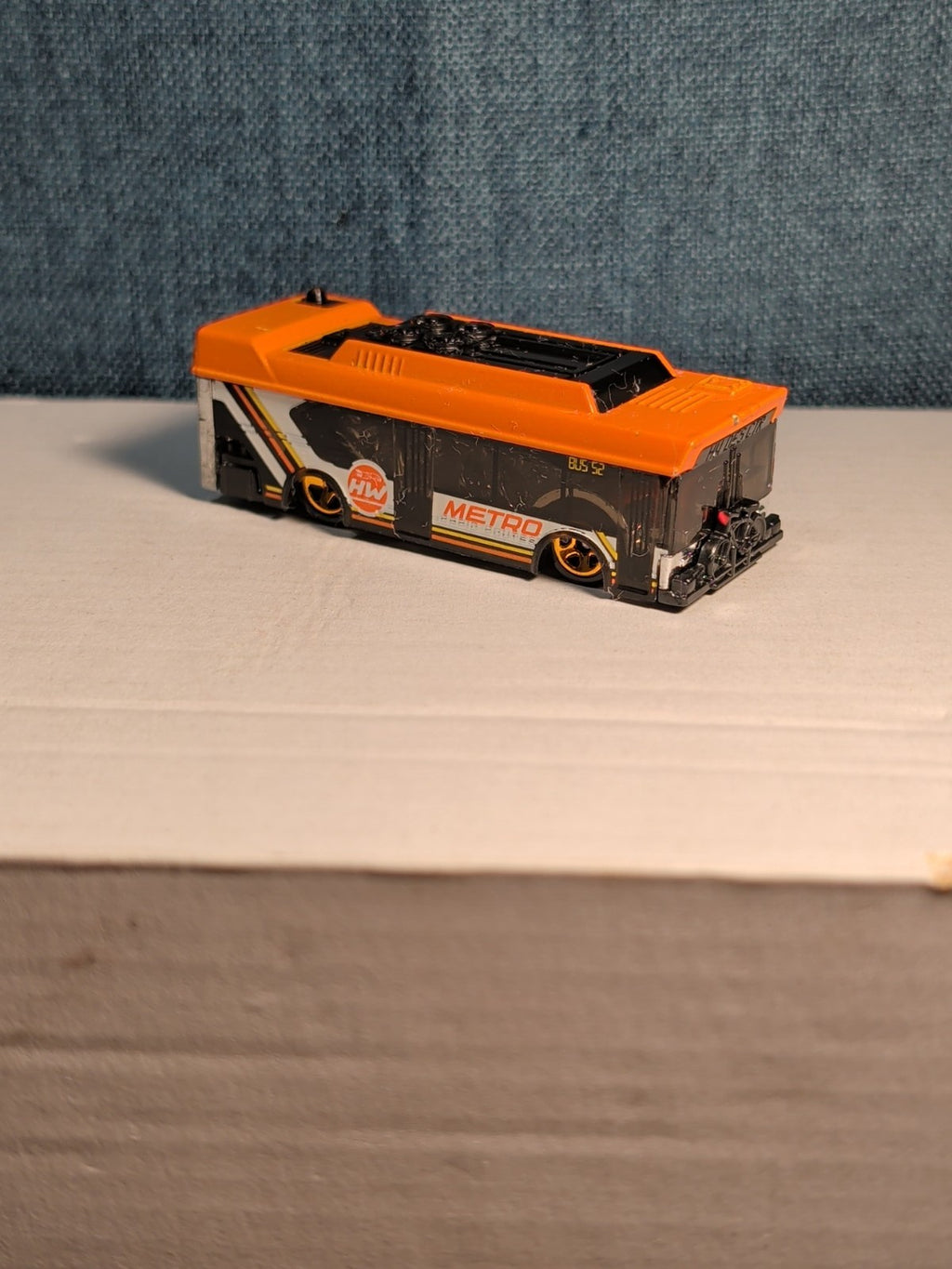 Hot Wheels Ain't Fare Bus | 2020 HW Metro "Rapid Routes" |  Diecast City Bus