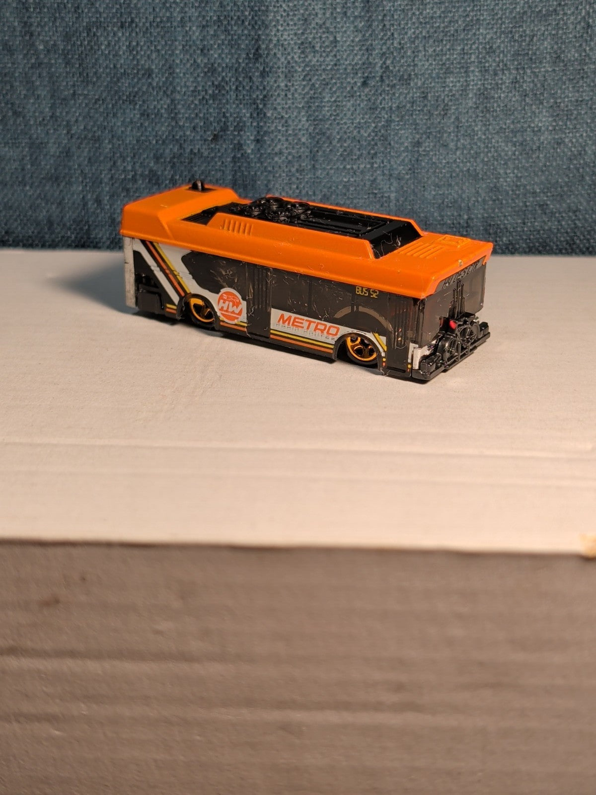 Hot Wheels Ain't Fare Bus | 2020 HW Metro "Rapid Routes" |  Diecast City Bus