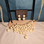 Cascading Cluster Bib Collar Necklace & Matching Two-Tier Drop Earring Set.