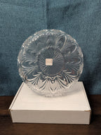 Fifth Avenue Crystal Portico 2 Pc Cracker Condiment Serving Set Lead Crystal NOB
