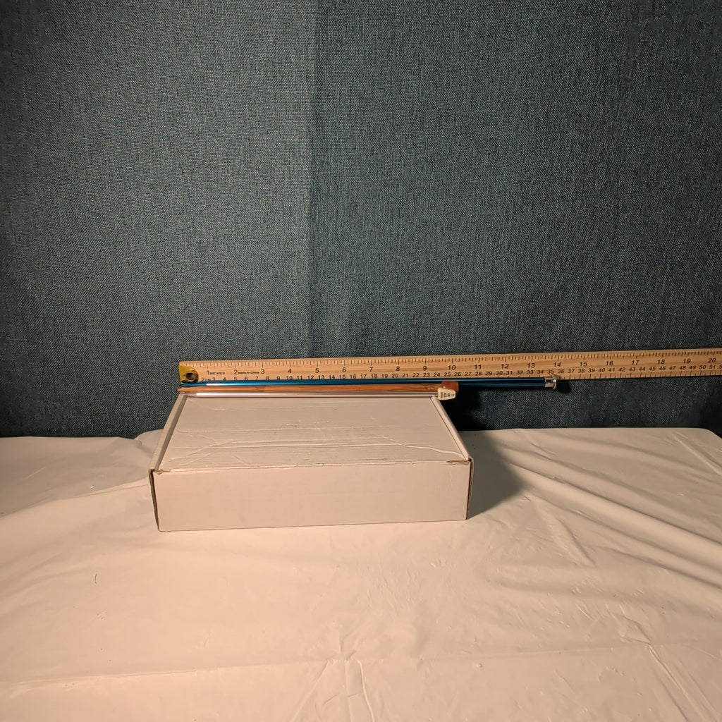 Boye Size 5 Aluminum Knitting Needle 14 Inch Single Point Teal Blue 6328 Vintage