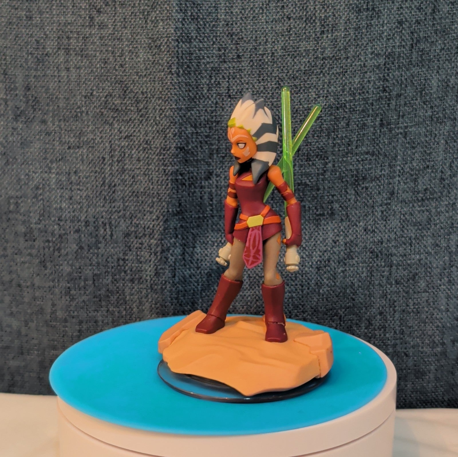 Disney Infinity 3.0 Ahsoka Tano Star Wars PVC Figure Loose INF-1000203