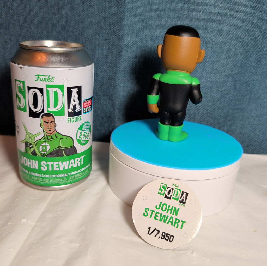Funko Soda Green Lantern John Stewart Vinyl Figure NYCC 2022