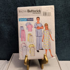 Butterick B4246 Sewing Pattern Adaptive Special Needs Gown Pants Unisex