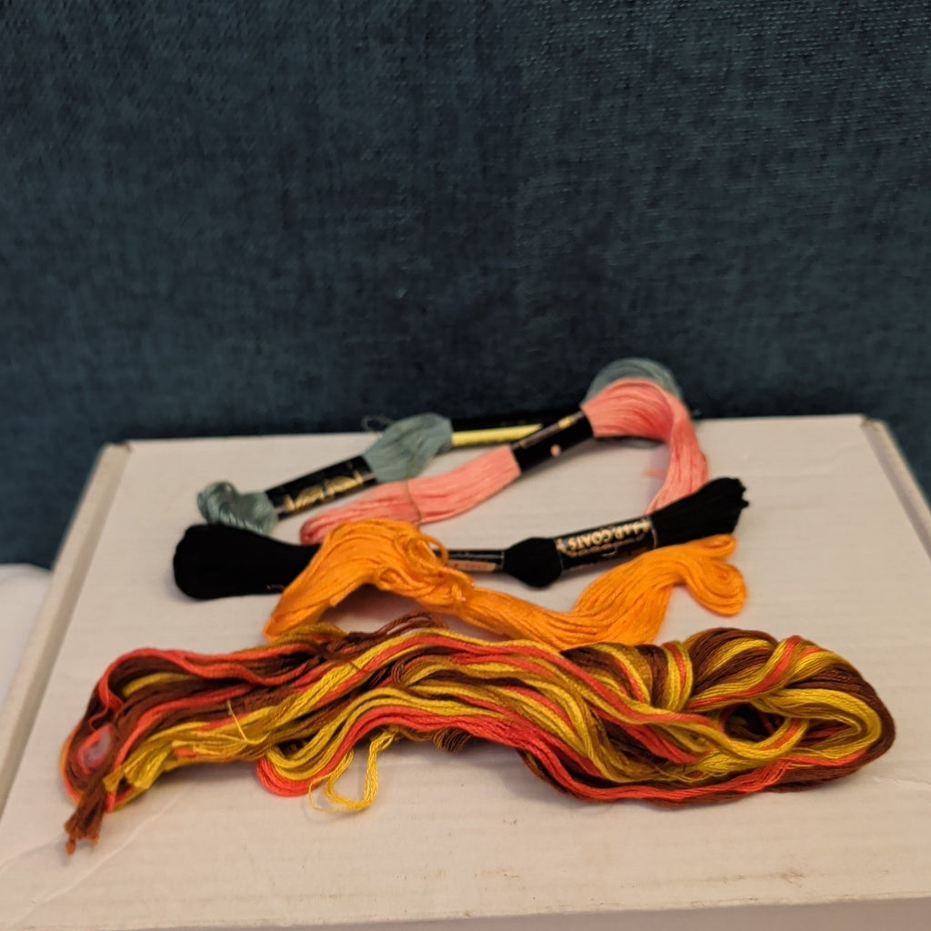 32 Skeins Embroidery Floss Set DMC J.P. Coats