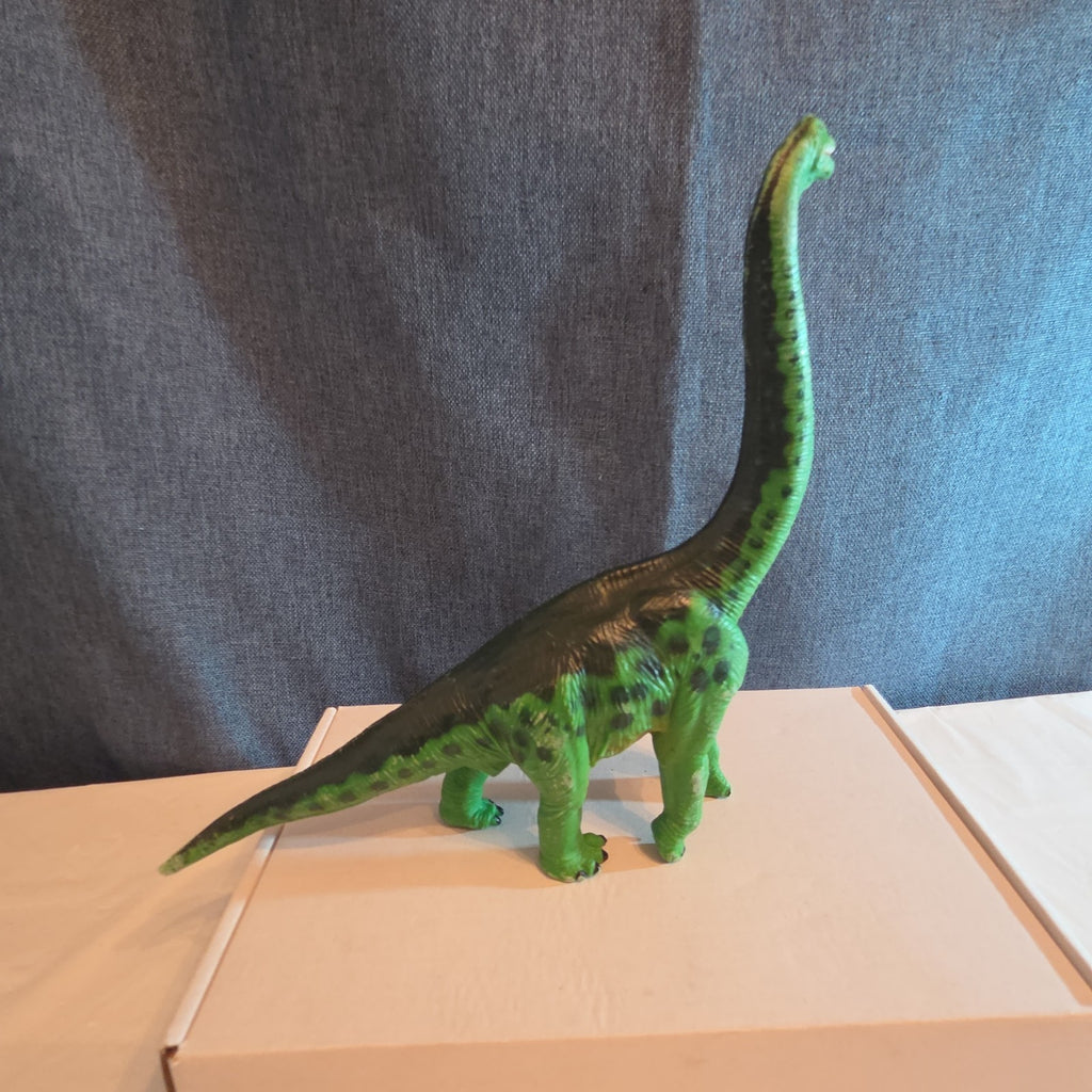 Vintage Safari Ltd Brachiosaurus 1996 Dinosaur Figure Long Neck Green Toy 11"