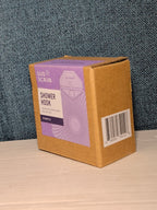 NEW Sud Scrub Antimicrobial Shower Hook Purple | Adhesive Rust-Resistant Holder