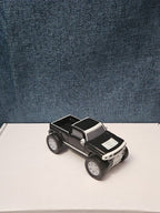 McDonald's Hummer H3T Toy Truck | 2006 Happy Meal Friction Car | Black & White
